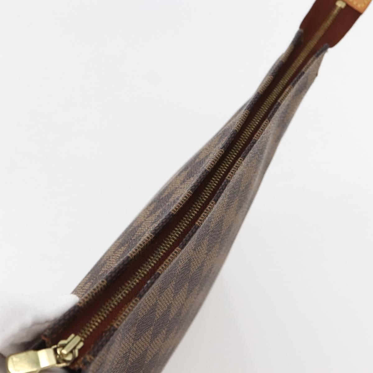 LOUIS VUITTON Damier Ebene Poche Toilette 26 Pouch N47543 LV Auth BA6219