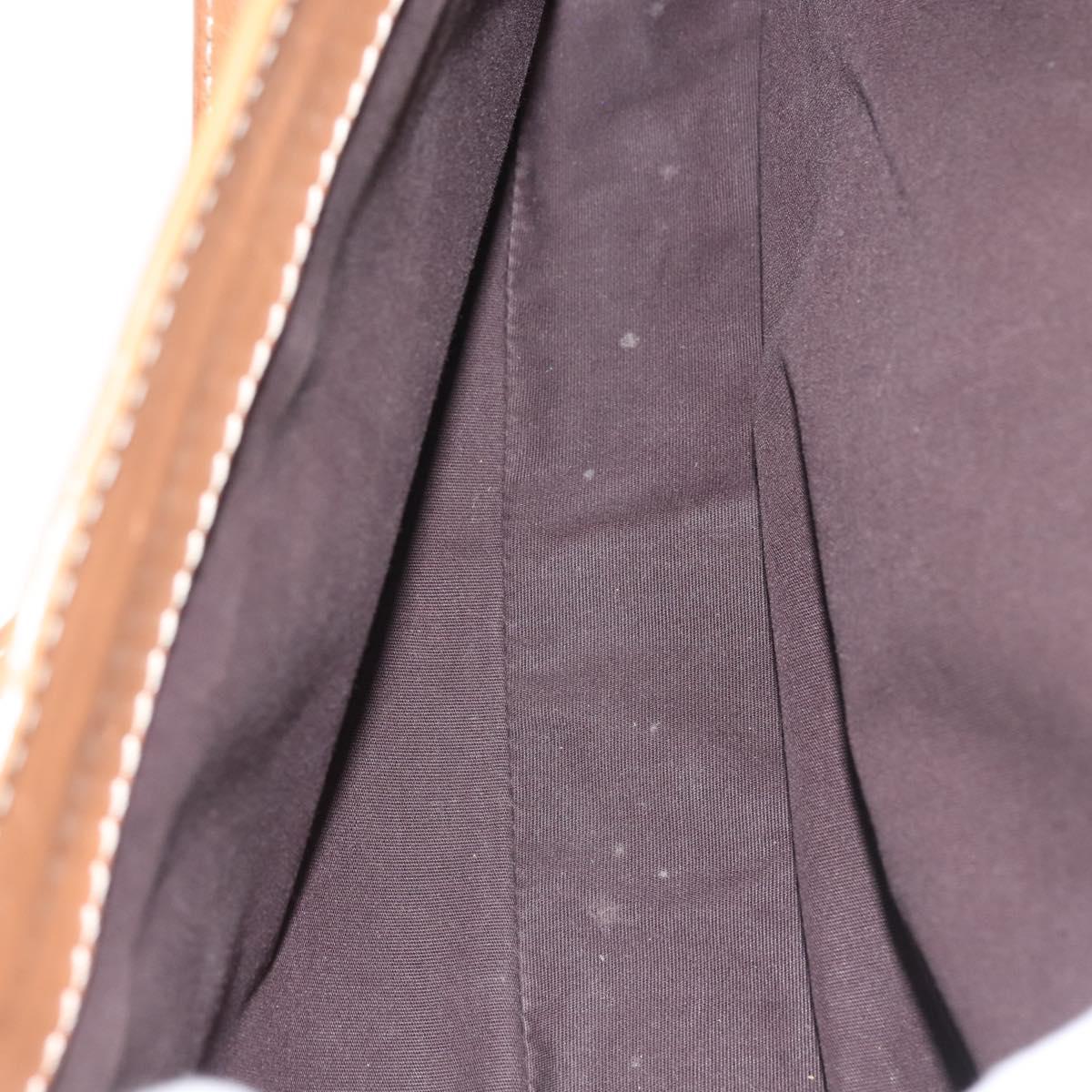 CELINE Boogie bag Hand Bag Leather Brown Auth BA6238