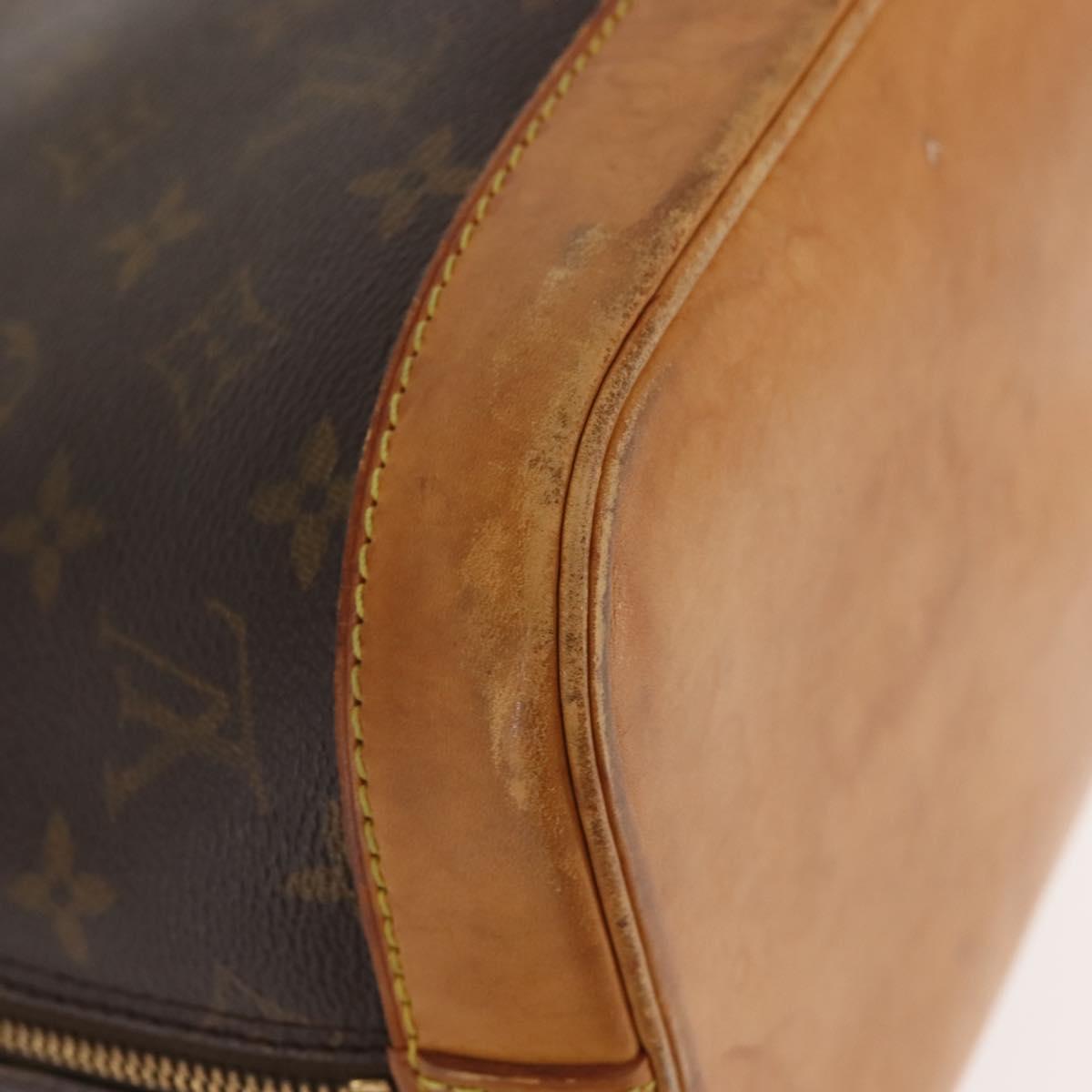 LOUIS VUITTON Monogram Alma Hand Bag M51130 LV Auth BA6248