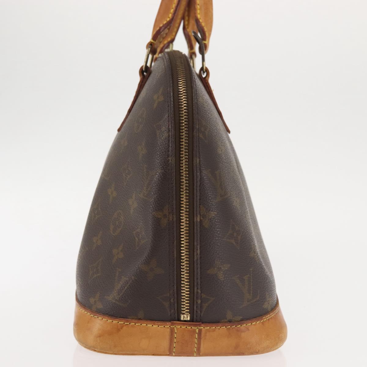 LOUIS VUITTON Monogram Alma Hand Bag M51130 LV Auth BA6248