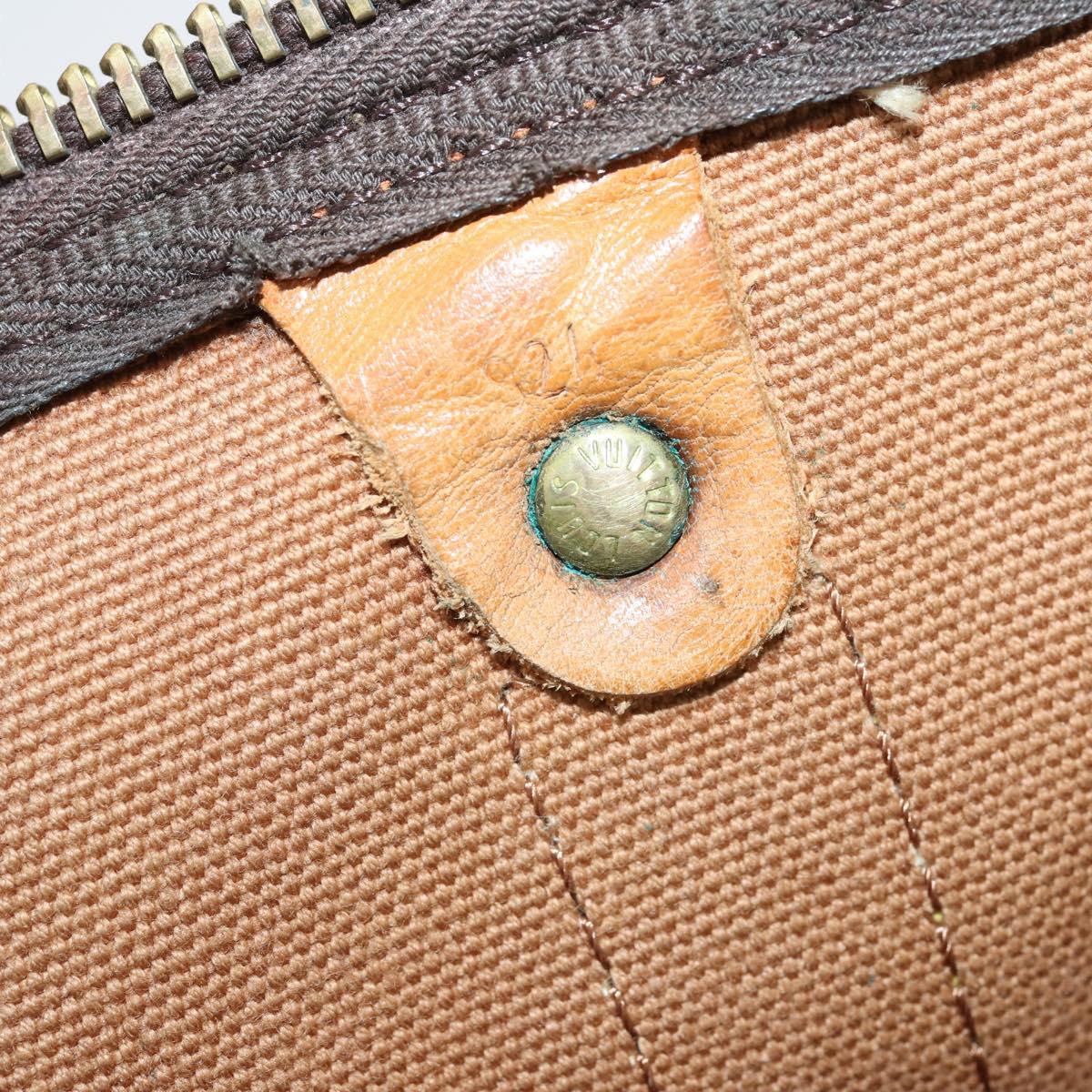 LOUIS VUITTON Monogram Keepall 45 Boston Bag Vintage M41428 LV Auth BA6251