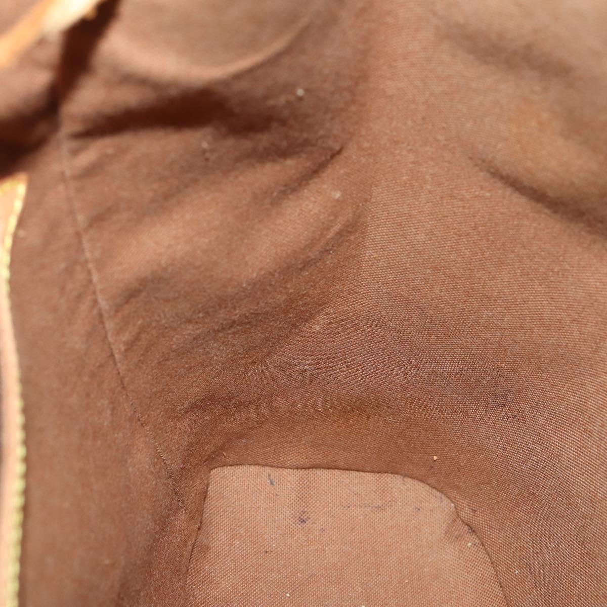 LOUIS VUITTON Monogram Montsouris MM Backpack M51136 LV Auth BA6252