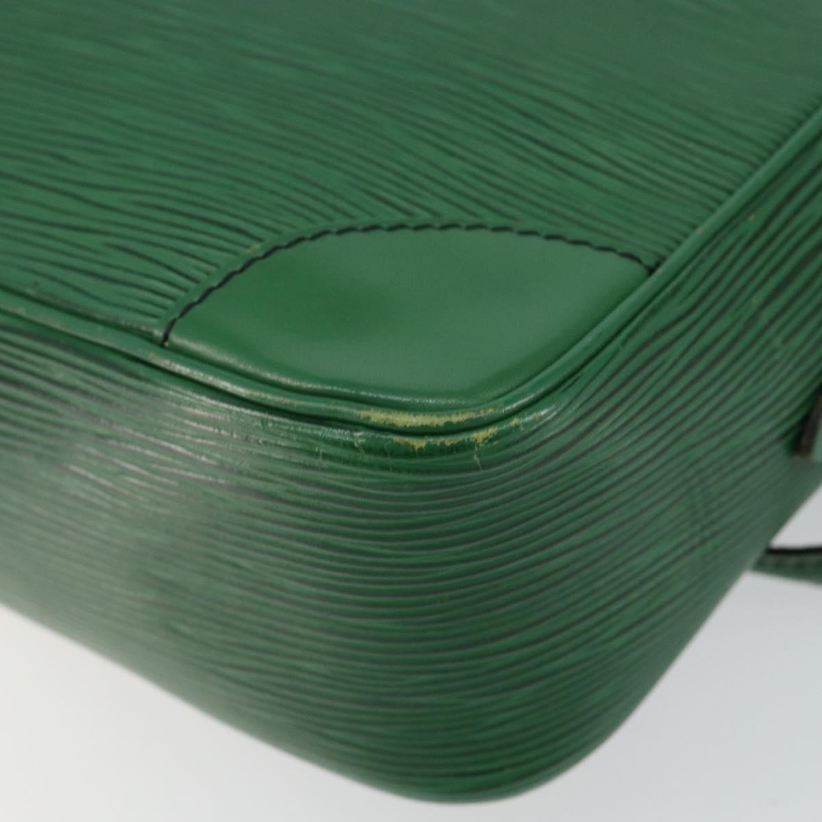LOUIS VUITTON Epi Trocadero 27 Shoulder Bag Green M52314 LV Auth BA6259