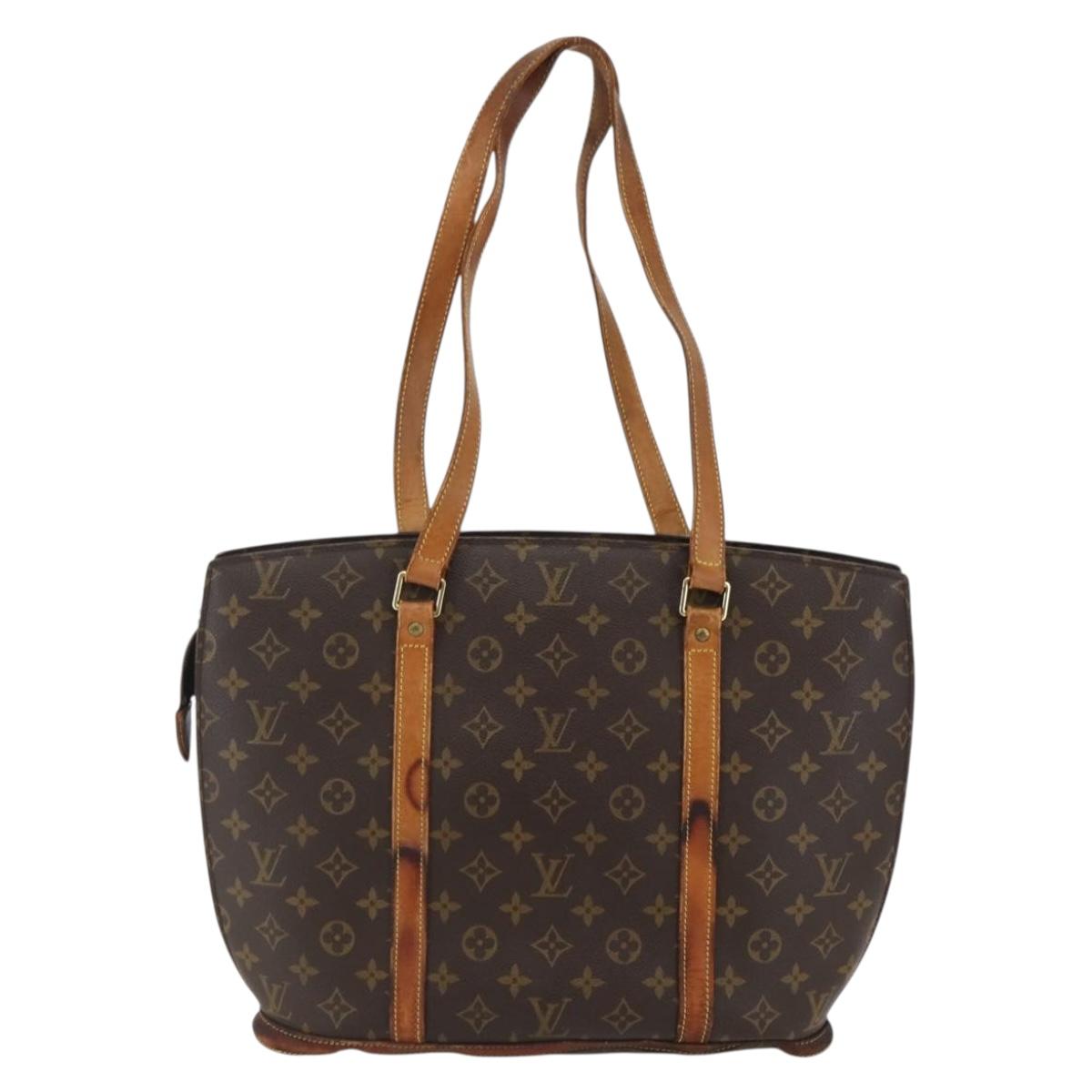 LOUIS VUITTON Monogram Babylone Tote Bag M51102 LV Auth BA6274