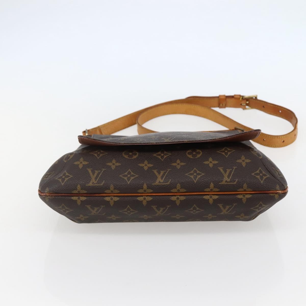 LOUIS VUITTON Monogram Musette Shoulder Bag M51256 LV Auth BA6275