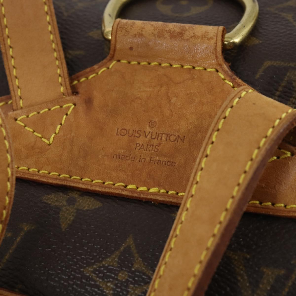 LOUIS VUITTON Monogram Montsouris MM Backpack M51136 LV Auth BA6279