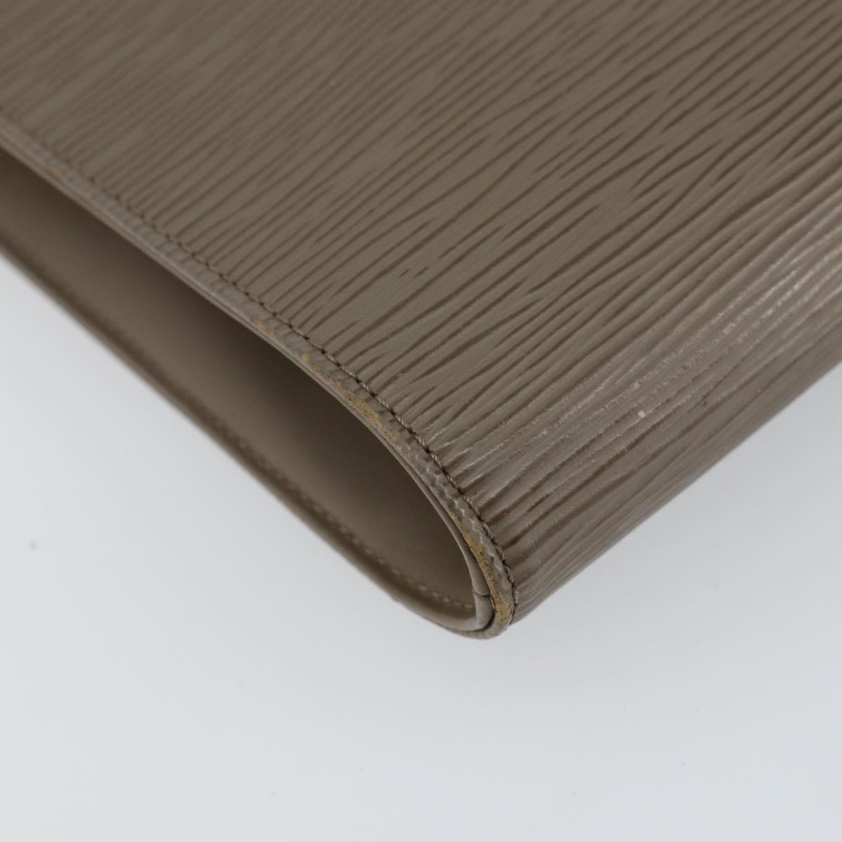 LOUIS VUITTON Epi Saint Tropez Shoulder Bag Gray Lilac M5246B LV Auth BA6313