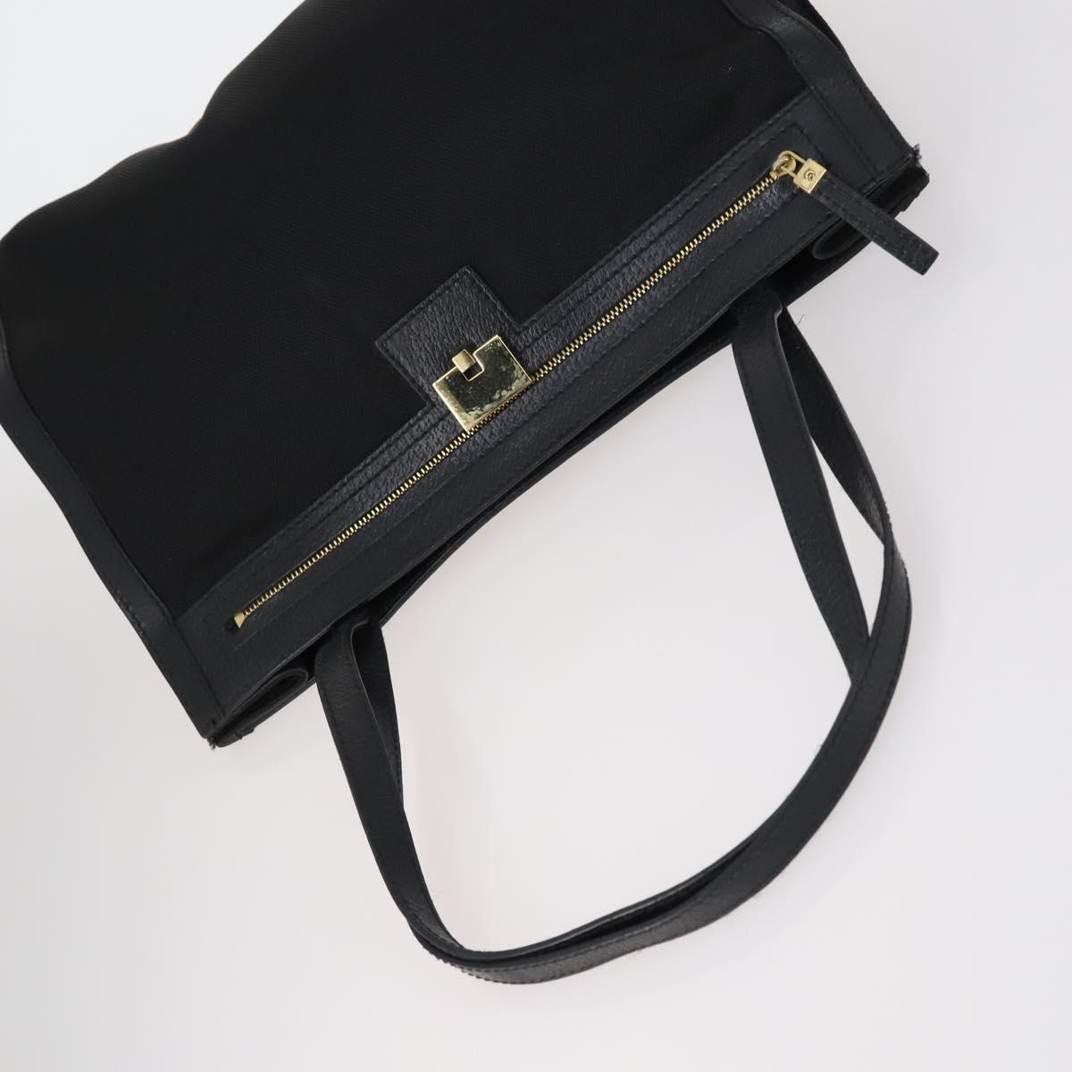 Salvatore Ferragamo Shoulder Bag Leather Canvas 3Set Red Black Auth BA6335