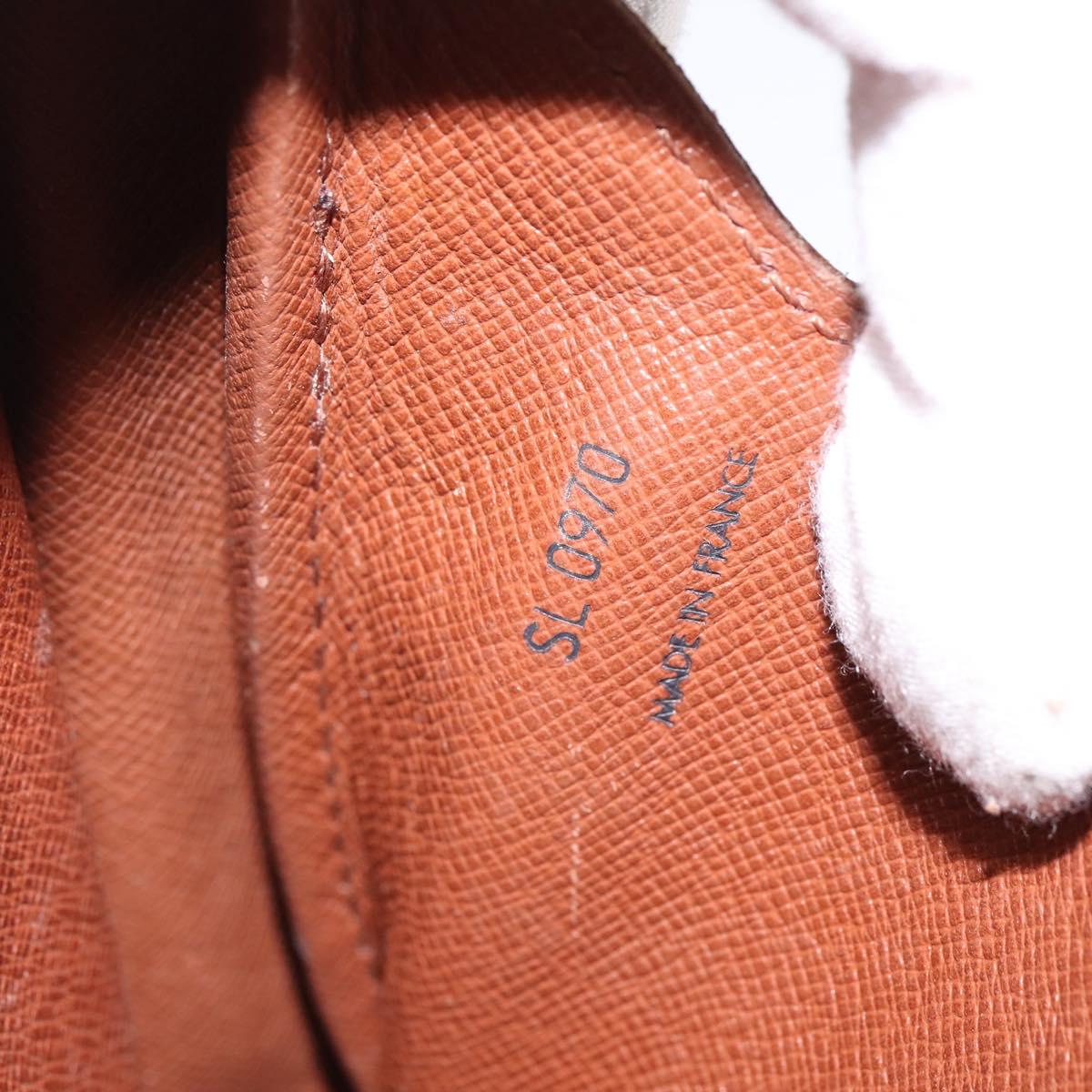 LOUIS VUITTON Monogram Cartouchiere MM Shoulder Bag M51253 LV Auth BA6340