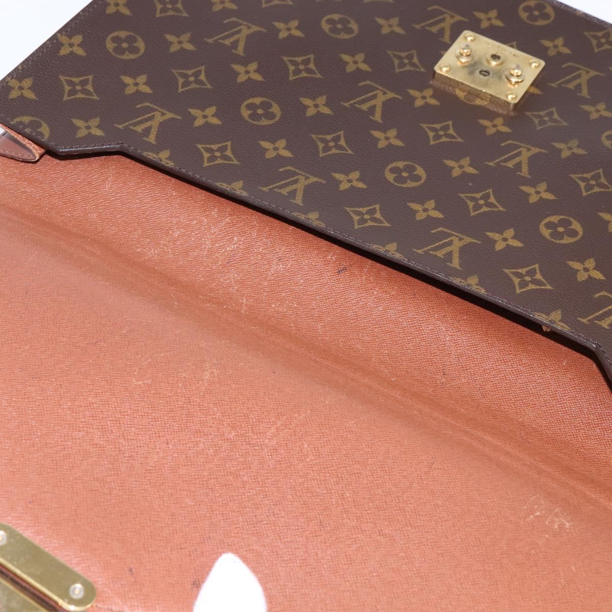 LOUIS VUITTON Monogram Porte Documents Bandouliere Bag M53338 Auth BA6351