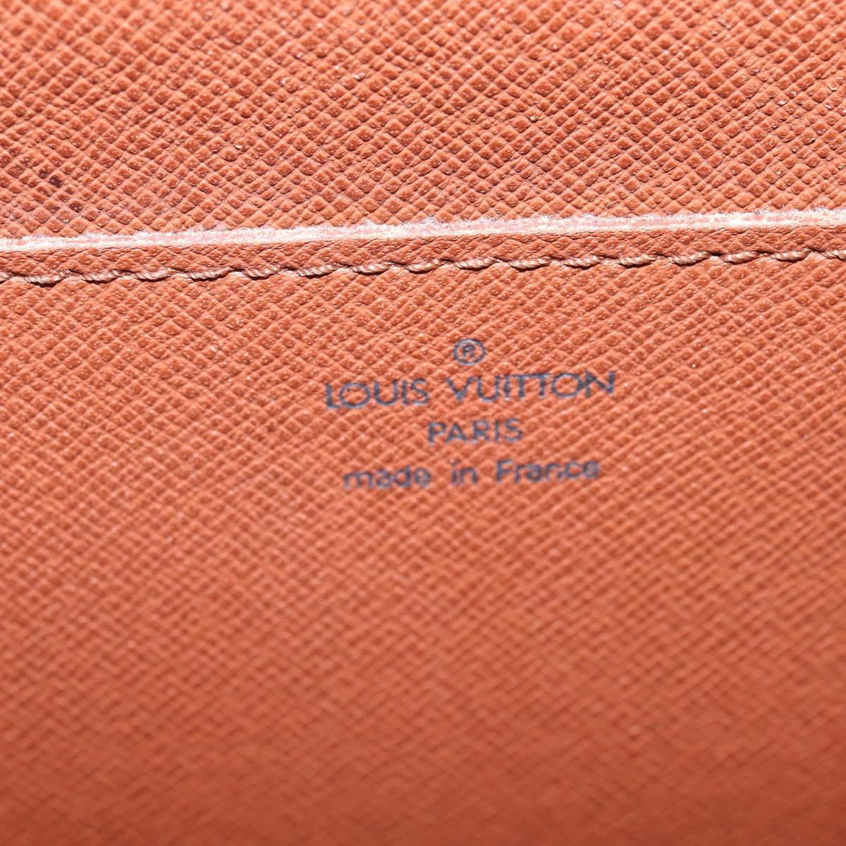 LOUIS VUITTON Monogram Porte Documents Bandouliere Bag M53338 Auth BA6351