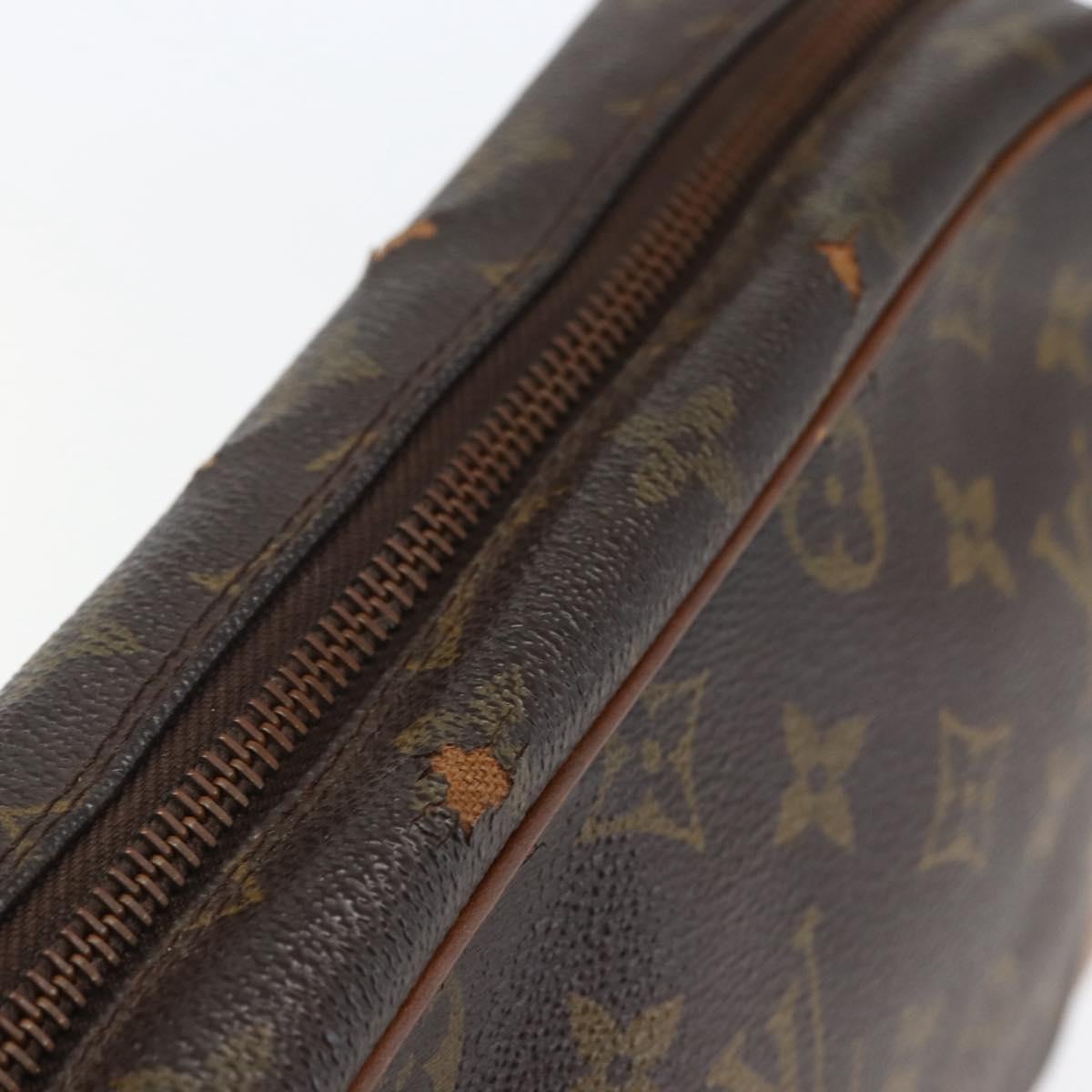 LOUIS VUITTON Monogram Compiegne 28 Clutch Bag M51845 LV Auth BA6352