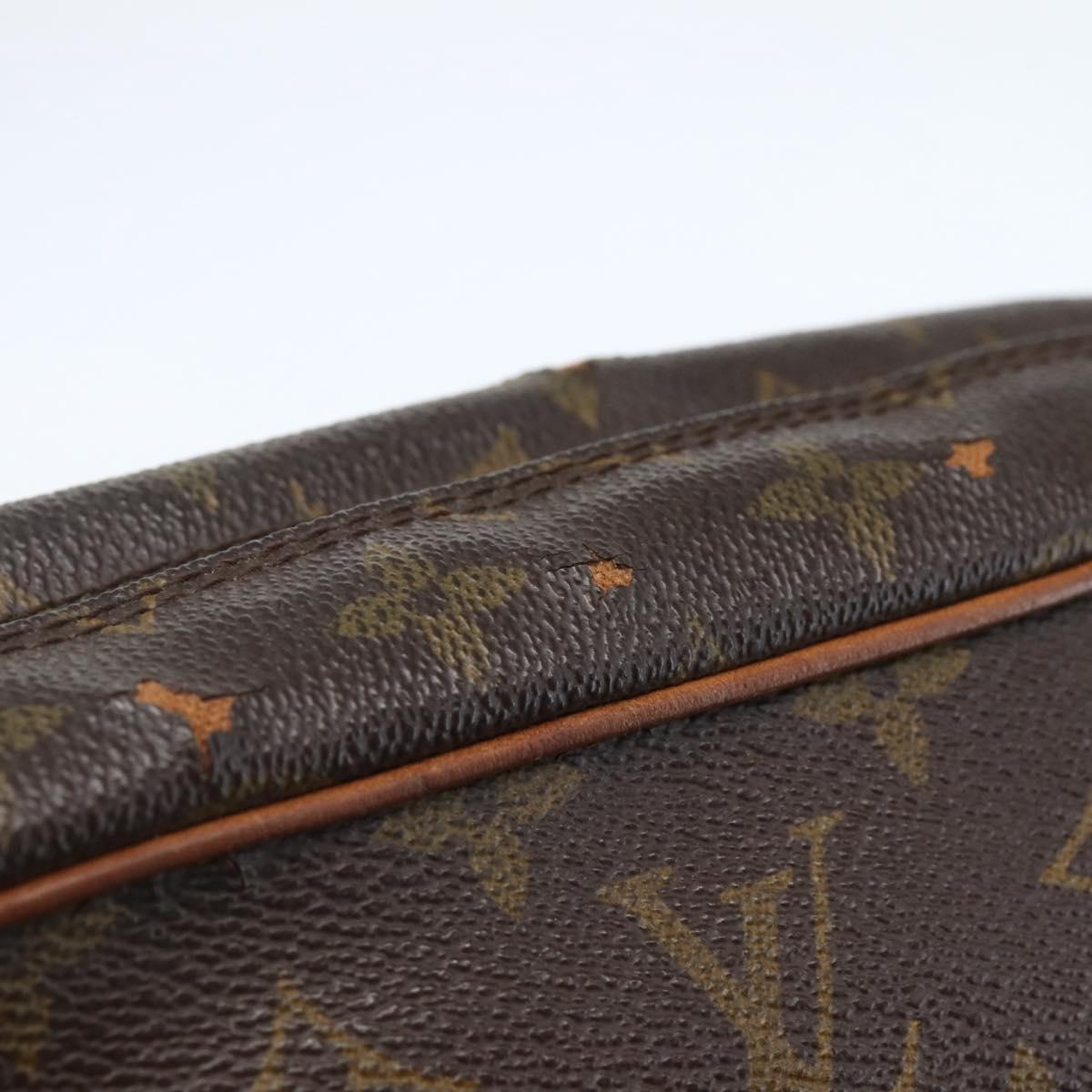 LOUIS VUITTON Monogram Compiegne 28 Clutch Bag M51845 LV Auth BA6352