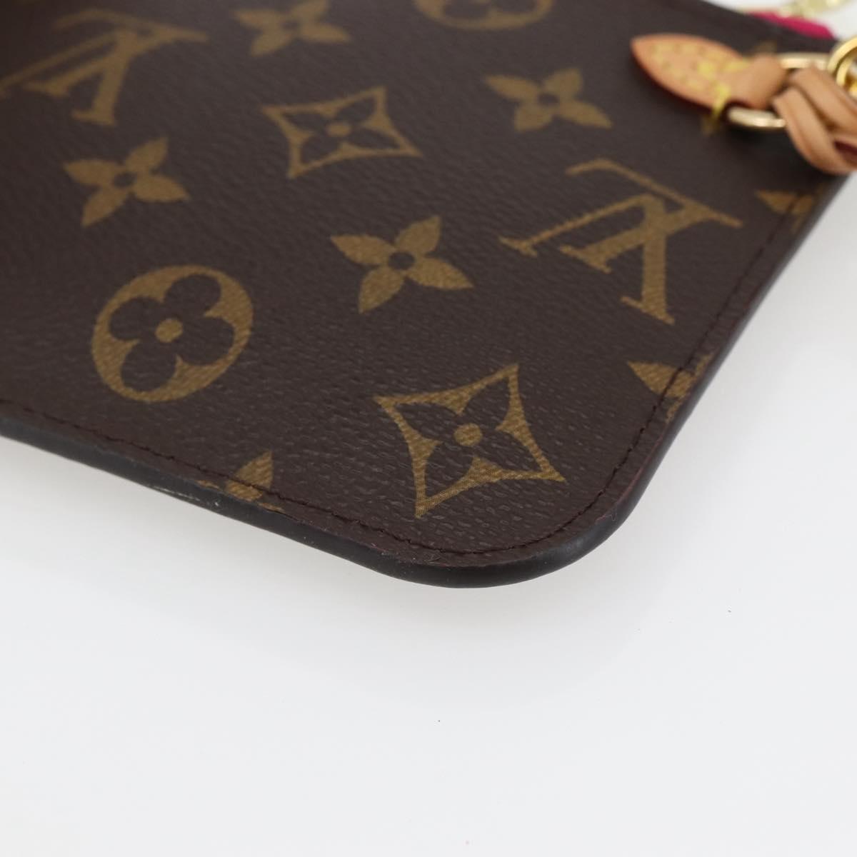 LOUIS VUITTON Monogram Neverfull PM Pouch LV Auth BA6354
