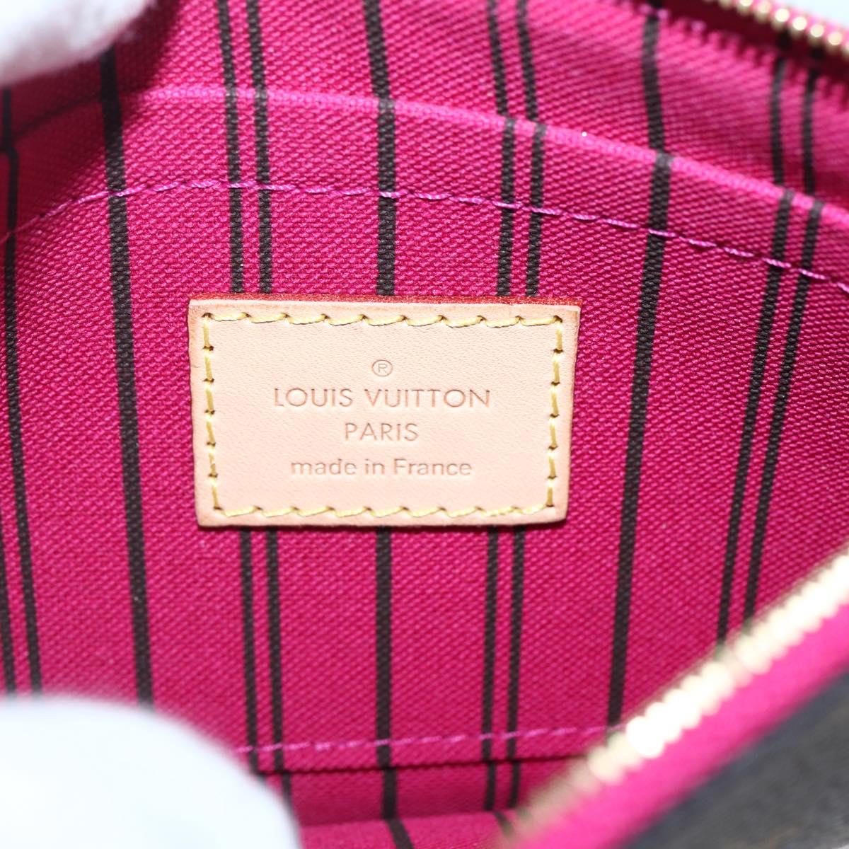 LOUIS VUITTON Monogram Neverfull PM Pouch LV Auth BA6354