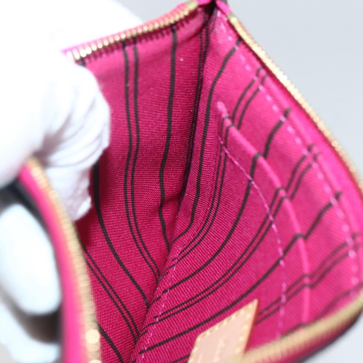 LOUIS VUITTON Monogram Neverfull PM Pouch LV Auth BA6354