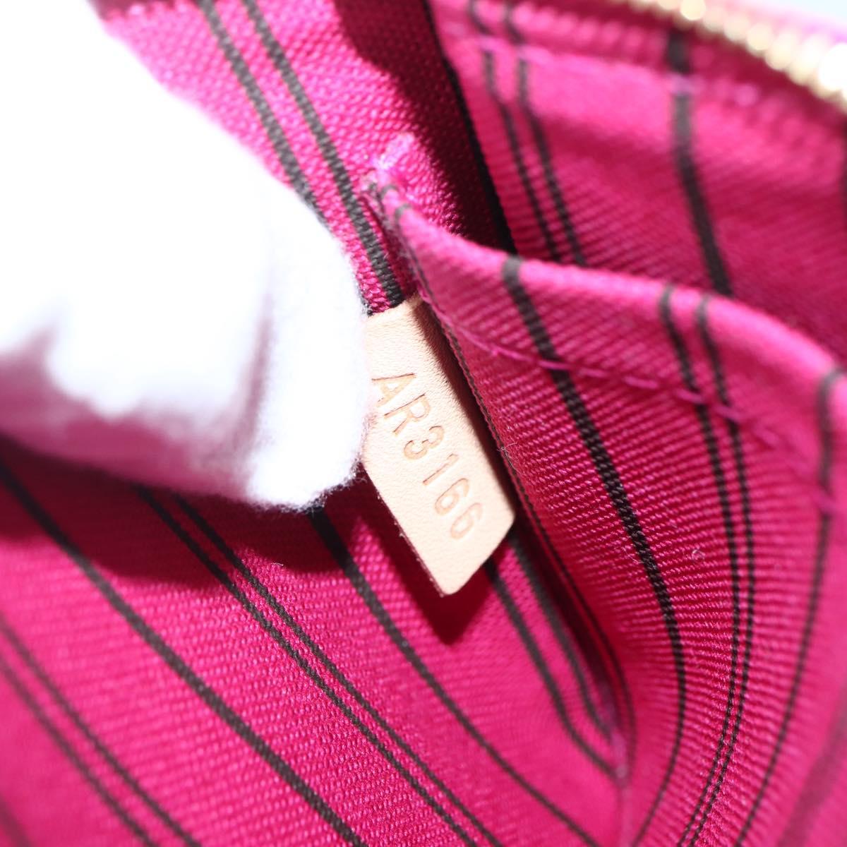 LOUIS VUITTON Monogram Neverfull PM Pouch LV Auth BA6354