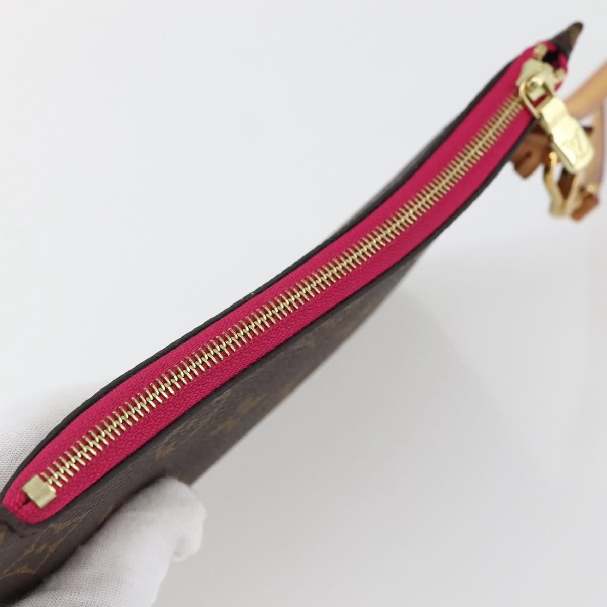 LOUIS VUITTON Monogram Neverfull PM Pouch LV Auth BA6354