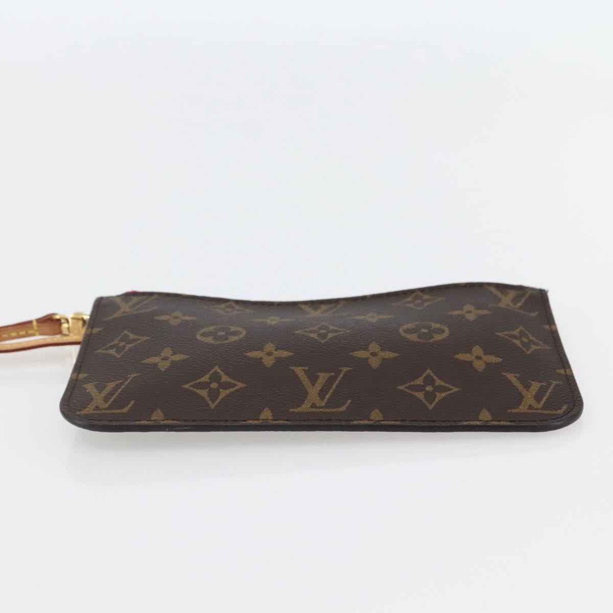 LOUIS VUITTON Monogram Neverfull PM Pouch LV Auth BA6354