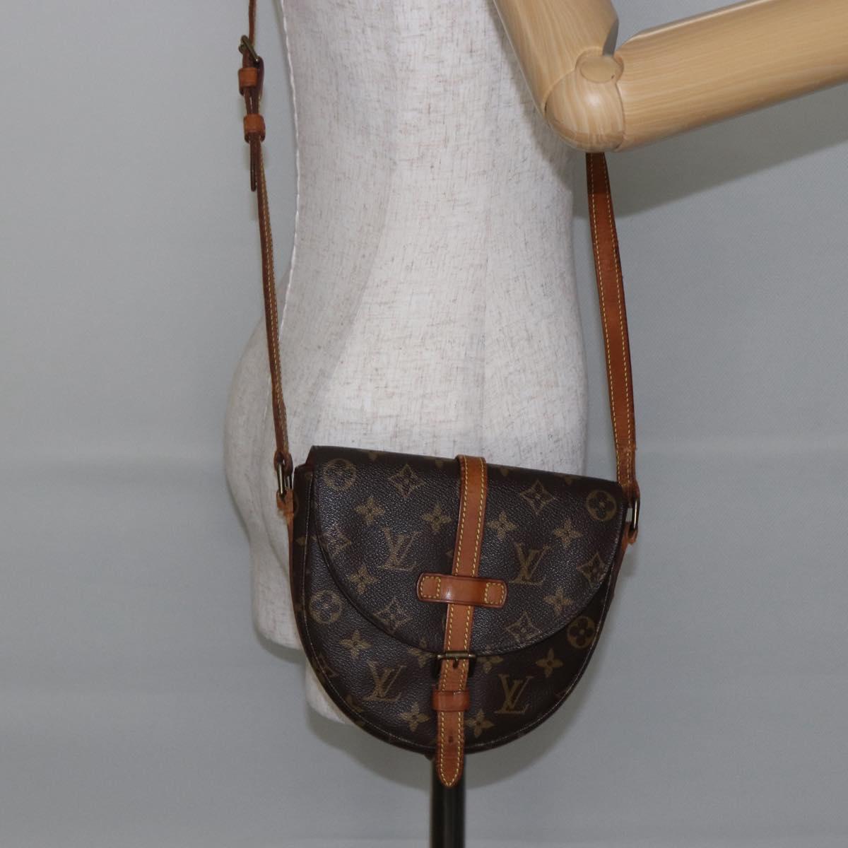 LOUIS VUITTON Monogram Chantilly PM Shoulder Bag M51234 LV Auth BA6355