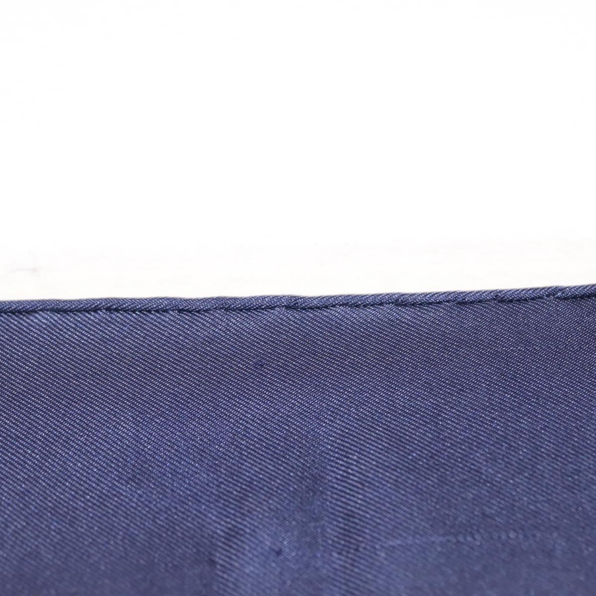 HERMES Carre 90 Scarf ""WASHINGTON'S CARRIAGE"" Silk Navy Auth BA6382