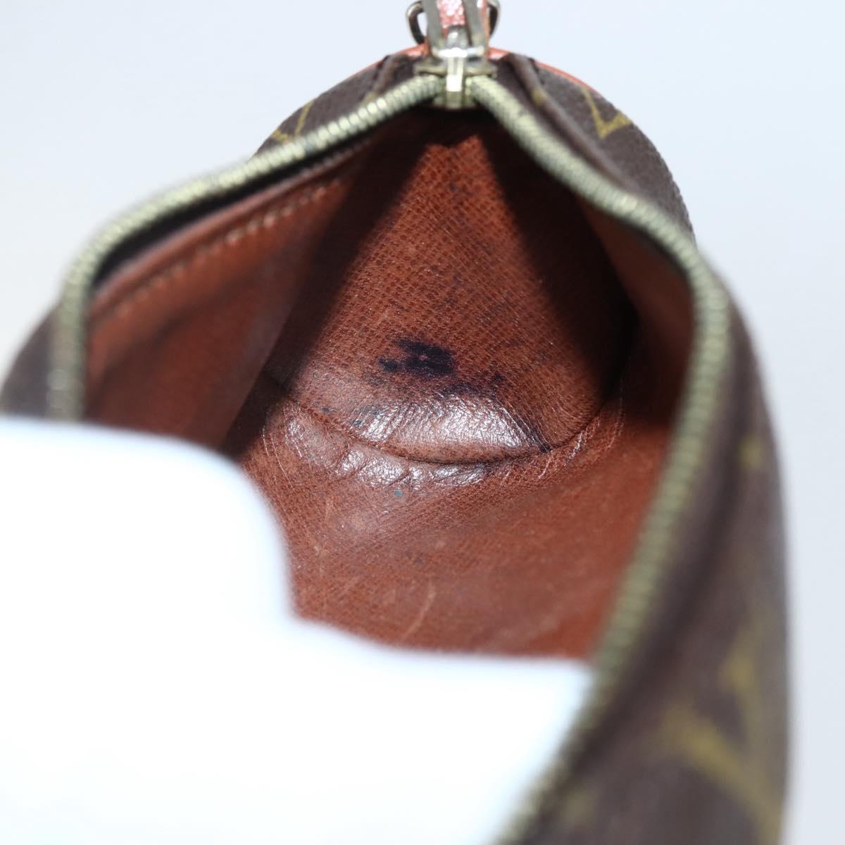 LOUIS VUITTON Monogram Papillon Pouch LV Auth BA6391