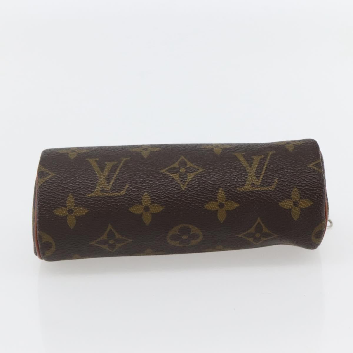 LOUIS VUITTON Monogram Papillon Pouch LV Auth BA6391