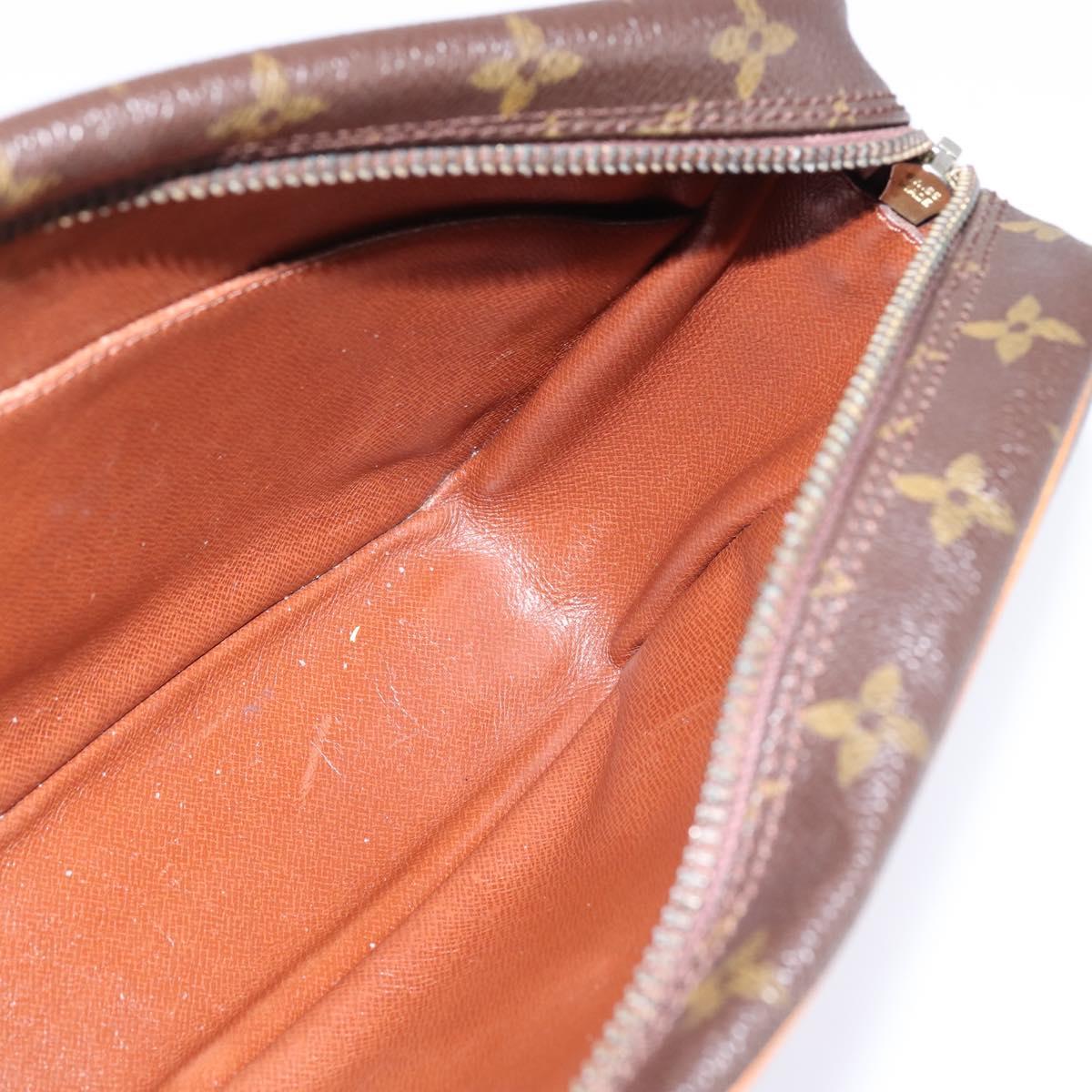 LOUIS VUITTON Monogram Compiegne 28 Clutch Bag M51845 LV Auth BA6396