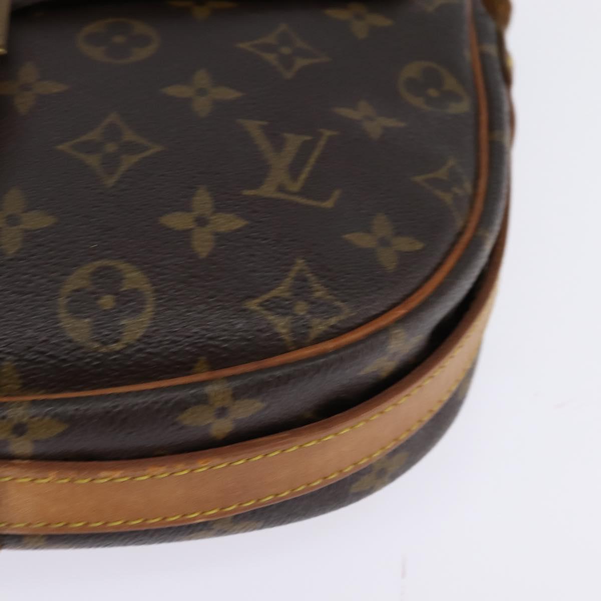 LOUIS VUITTON Monogram Jeune Fille GM Shoulder Bag M51225 LV Auth BA6398