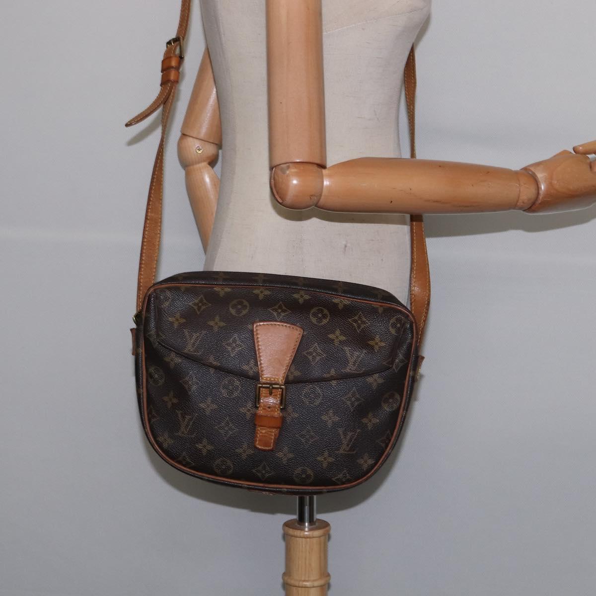 LOUIS VUITTON Monogram Jeune Fille GM Shoulder Bag M51225 LV Auth BA6398