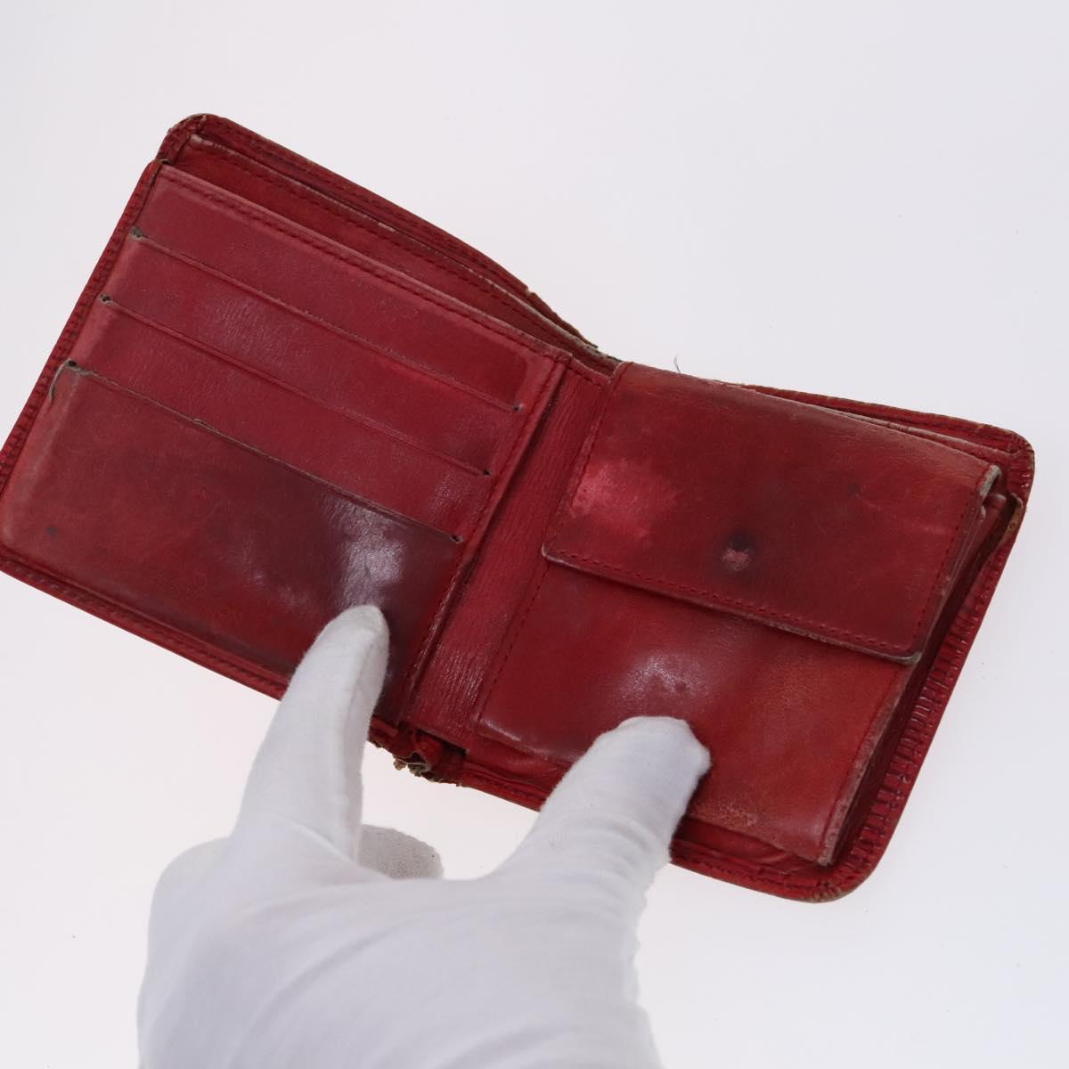 LOUIS VUITTON Epi Wallet 4Set Green Red yellow LV Auth BA640