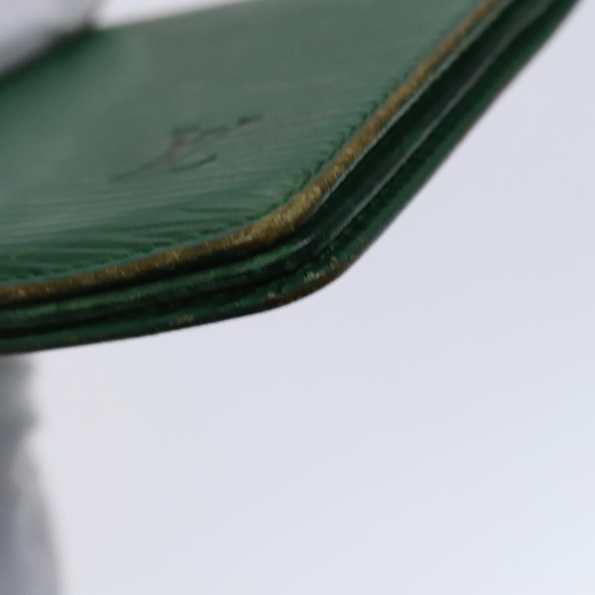 LOUIS VUITTON Epi Wallet 4Set Green Red yellow LV Auth BA640