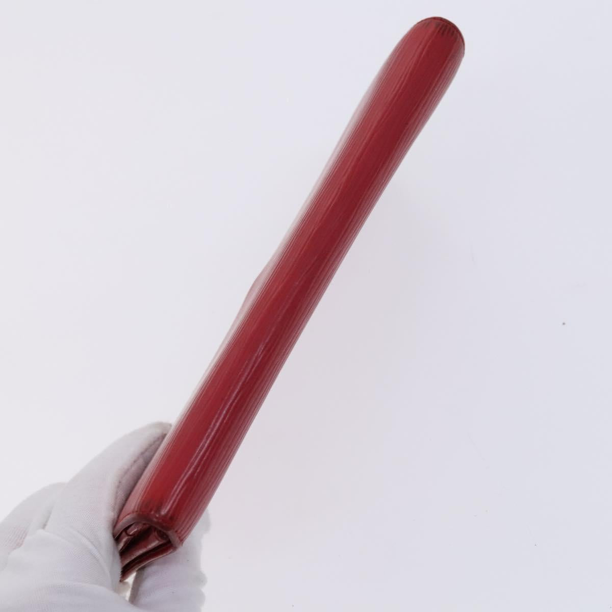 LOUIS VUITTON Epi Wallet 4Set Green Red yellow LV Auth BA640