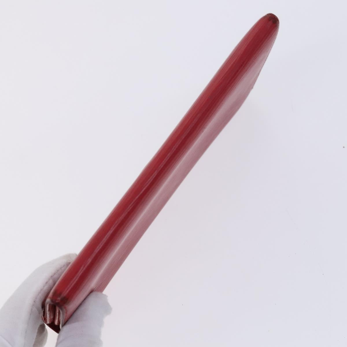 LOUIS VUITTON Epi Wallet 4Set Green Red yellow LV Auth BA640