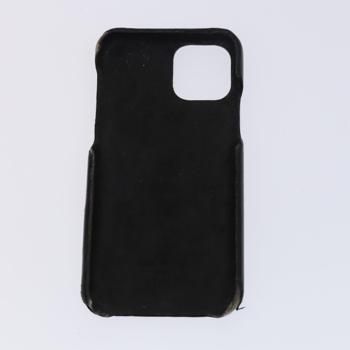 LOUIS VUITTON Monogram Epi Key Case 4Set Noir LV Auth BA641