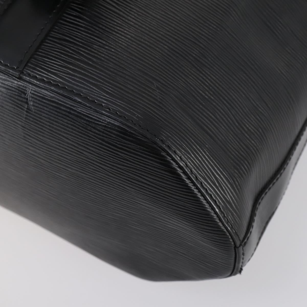 LOUIS VUITTON Epi Sac A Dos Shoulder Bag Black M80153 LV Auth BA6413