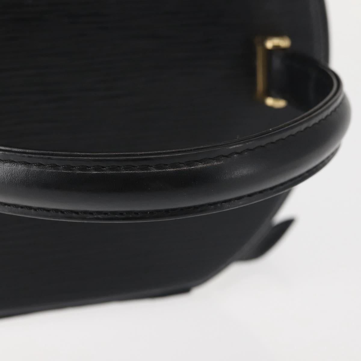 LOUIS VUITTON Epi Cannes Hand Bag Black M48032 LV Auth BA6417