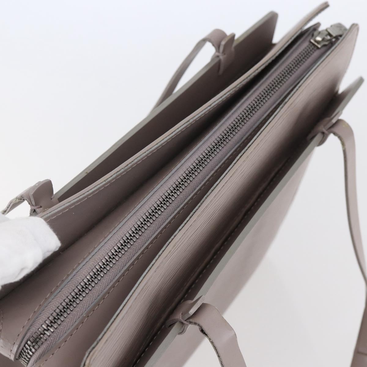 LOUIS VUITTON Epi Croisette PM Tote Bag Lilac M5249B LV Auth BA6418