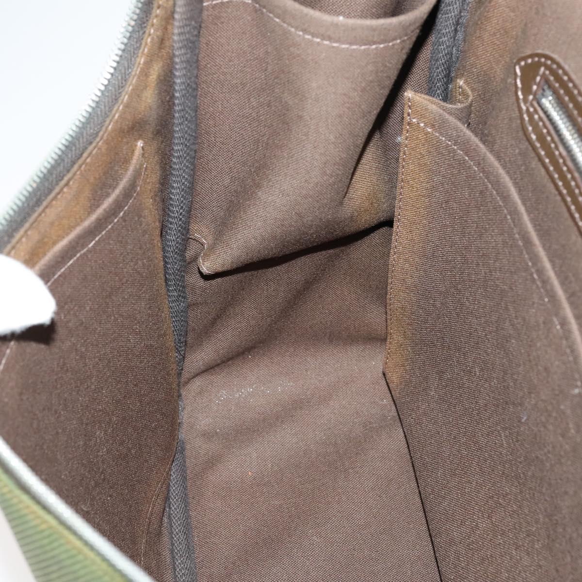 LOUIS VUITTON Taiga Thai Meal Shoulder Bag Khaki M30868 LV Auth BA6419