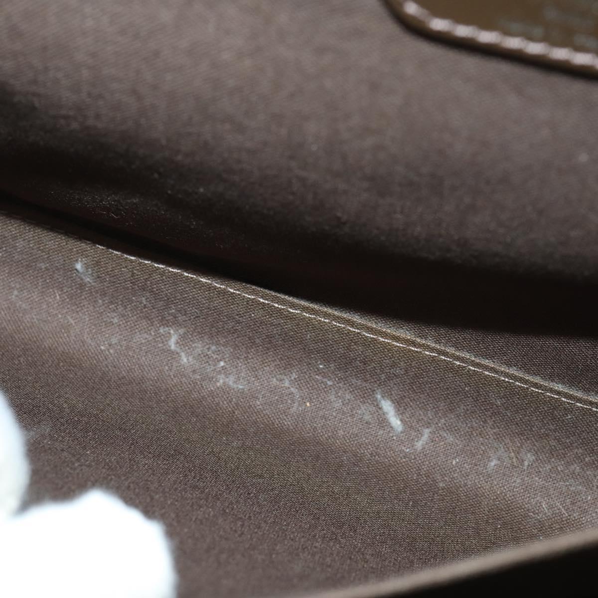 LOUIS VUITTON Taiga Thai Meal Shoulder Bag Khaki M30868 LV Auth BA6419