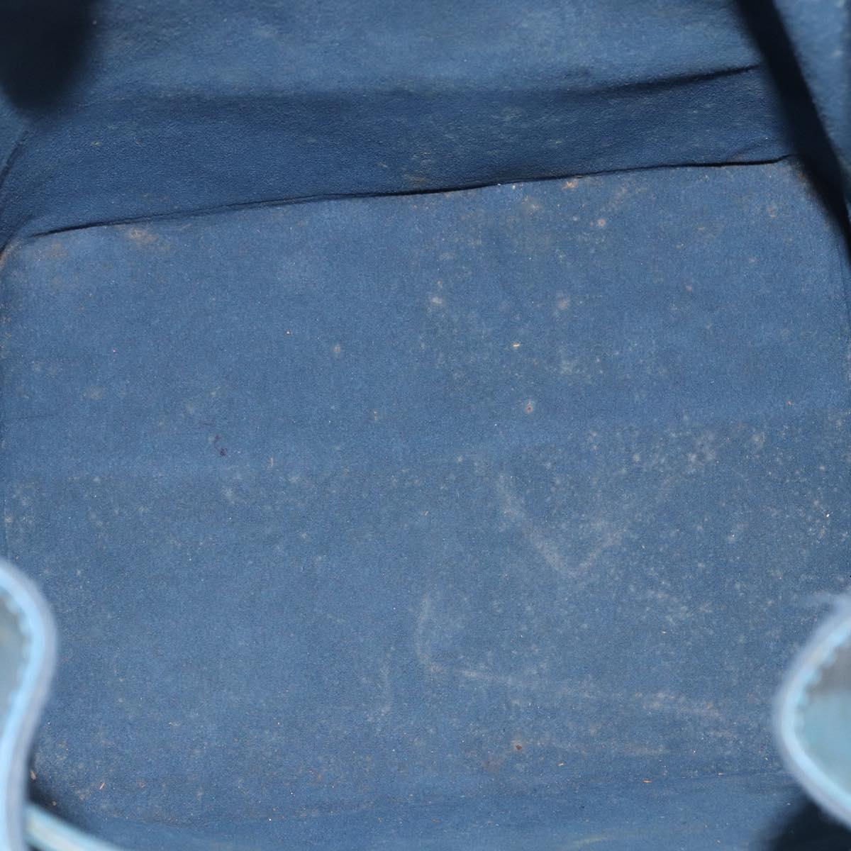 LOUIS VUITTON Epi Petit Noe Shoulder Bag Blue M44105 LV Auth BA6420