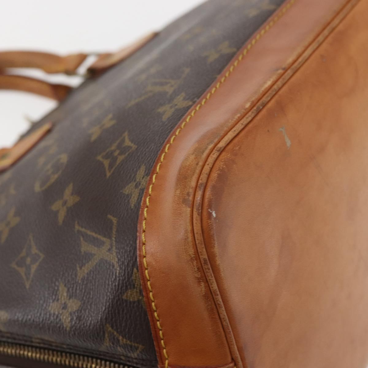 LOUIS VUITTON Monogram Alma Hand Bag M51130 LV Auth BA6423