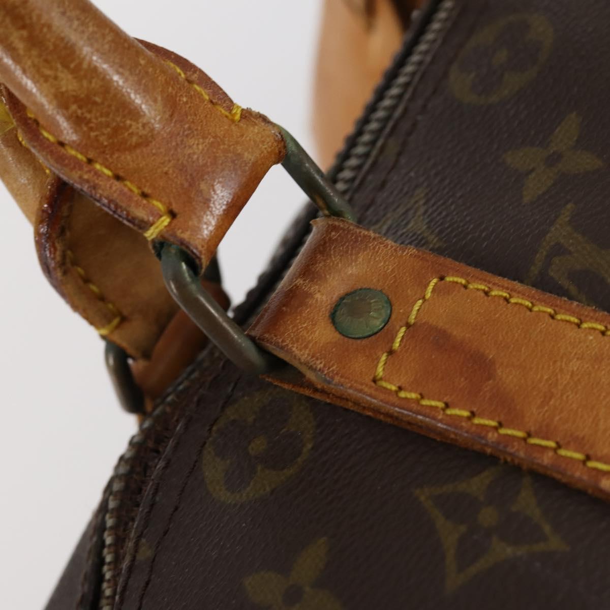 LOUIS VUITTON Monogram Keepall 45 Boston Bag M41428 LV Auth BA6425