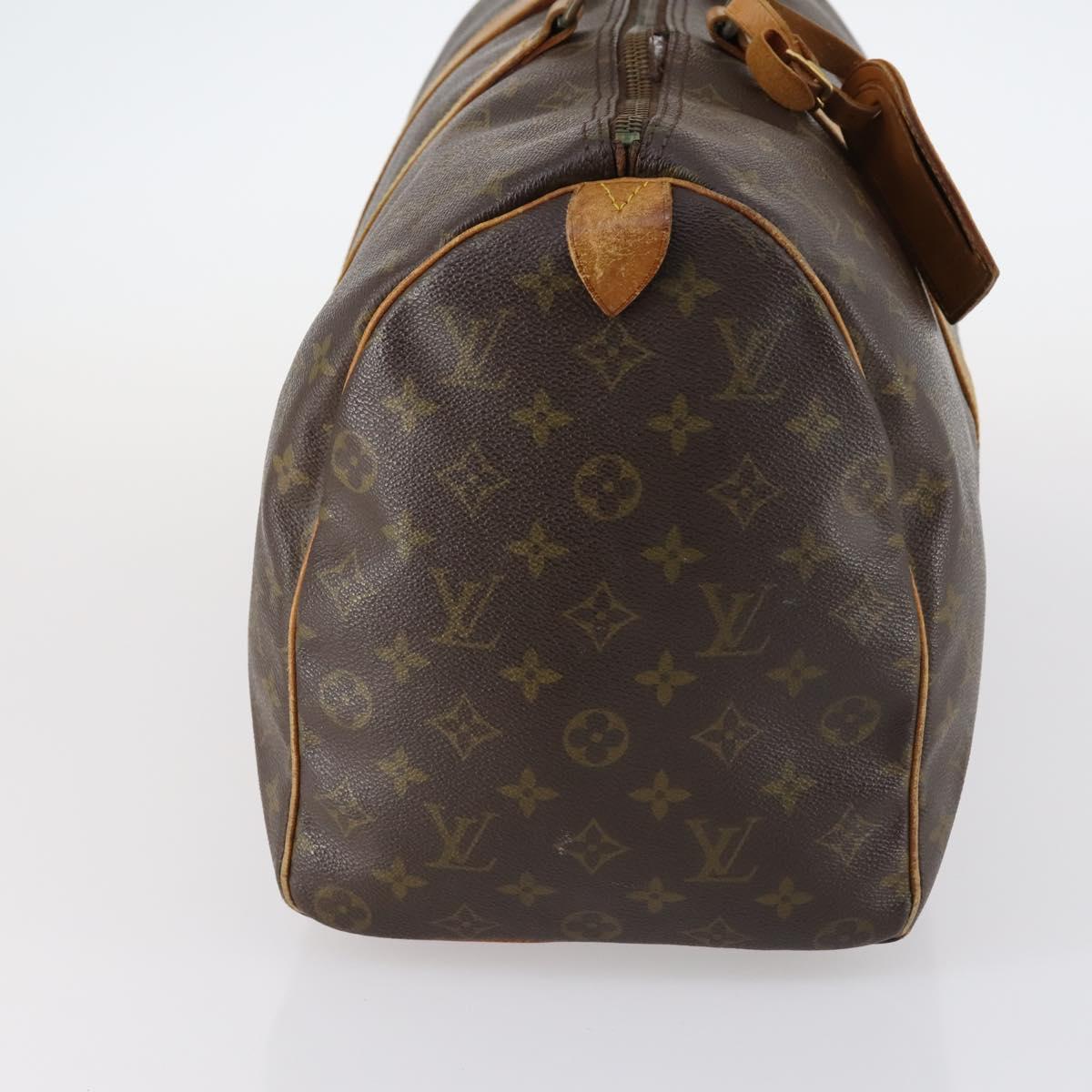 LOUIS VUITTON Monogram Keepall 45 Boston Bag M41428 LV Auth BA6425