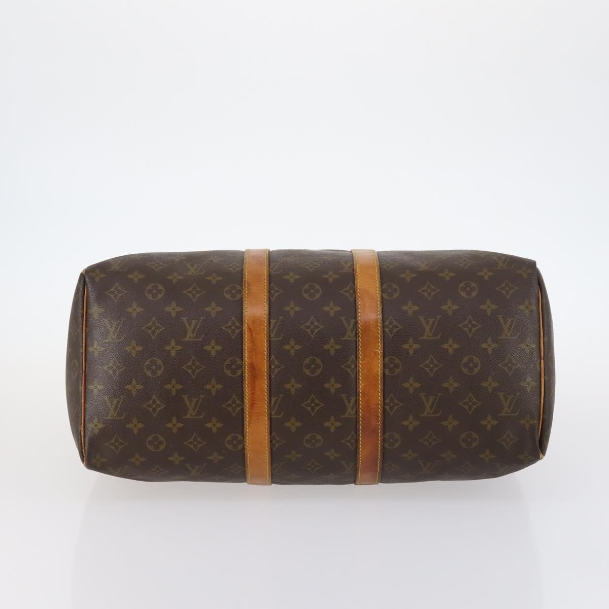 LOUIS VUITTON Monogram Keepall 45 Boston Bag M41428 LV Auth BA6425