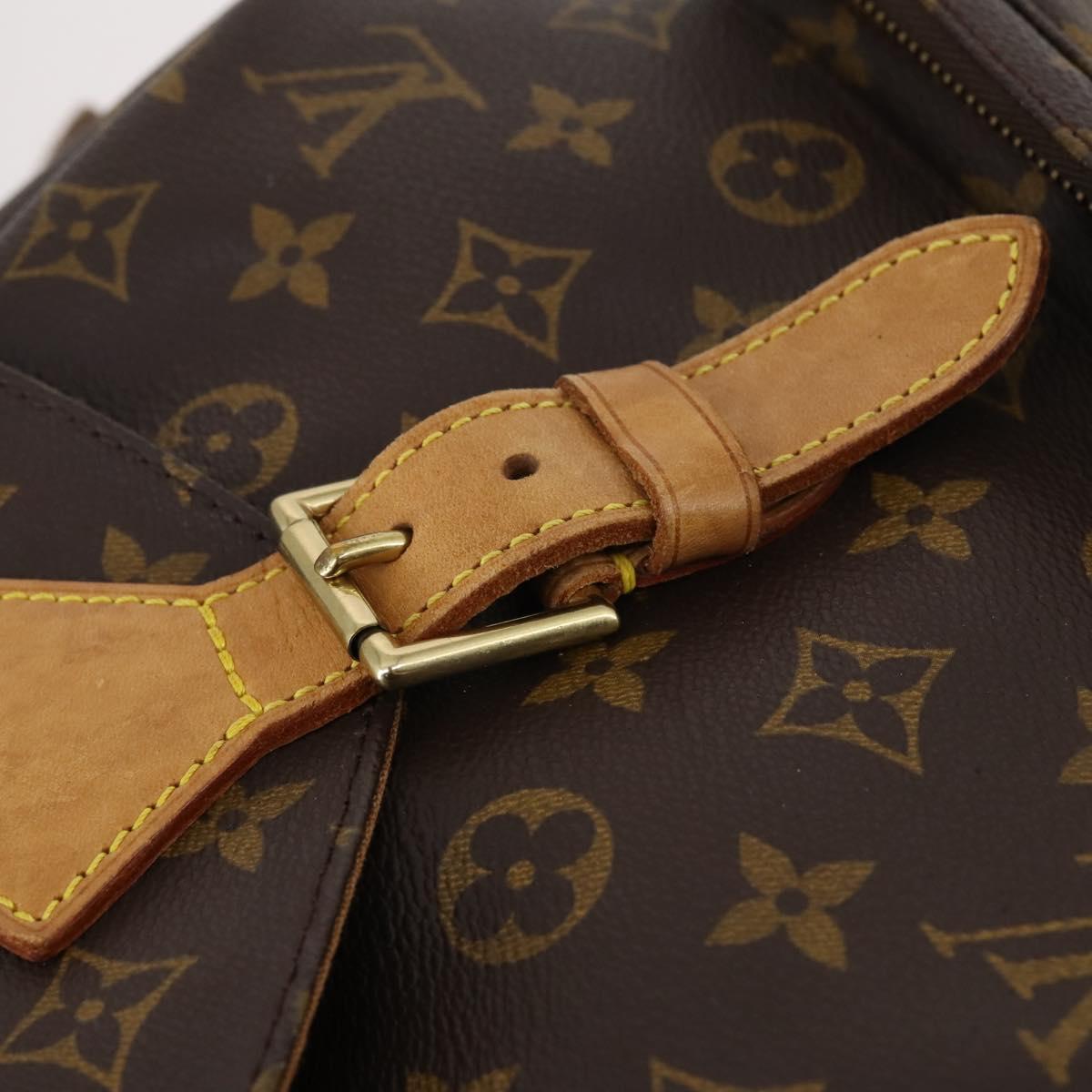 LOUIS VUITTON Monogram Montsouris GM Backpack M51135 LV Auth BA6427