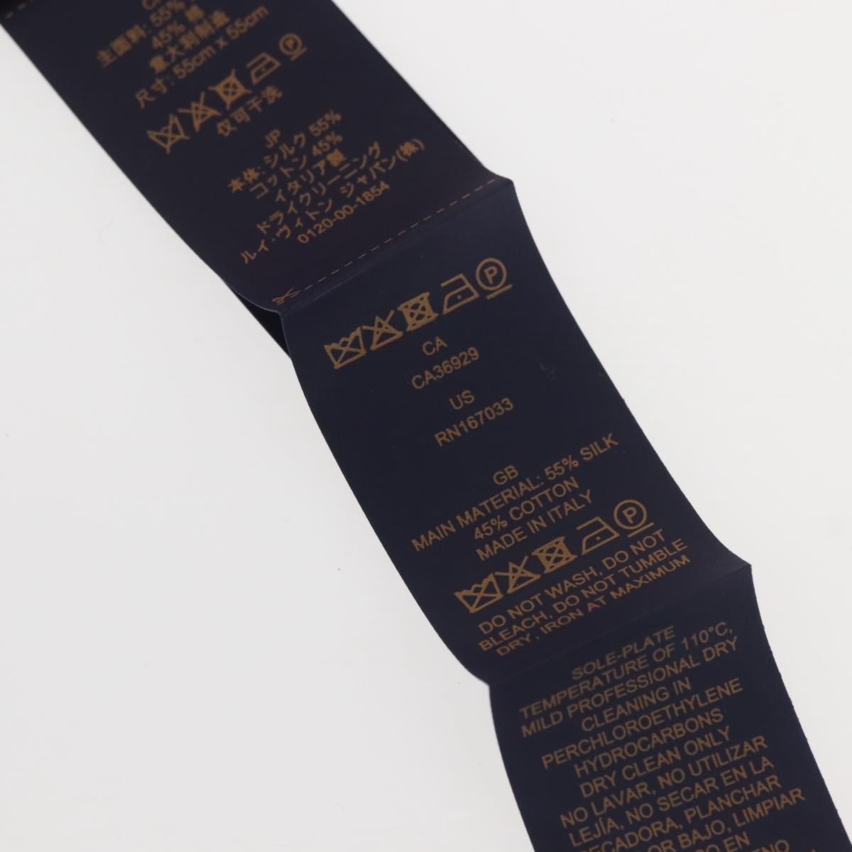 LOUIS VUITTON Monogram Cherry Carre 55 Scarf M96090 LV Auth BA6434