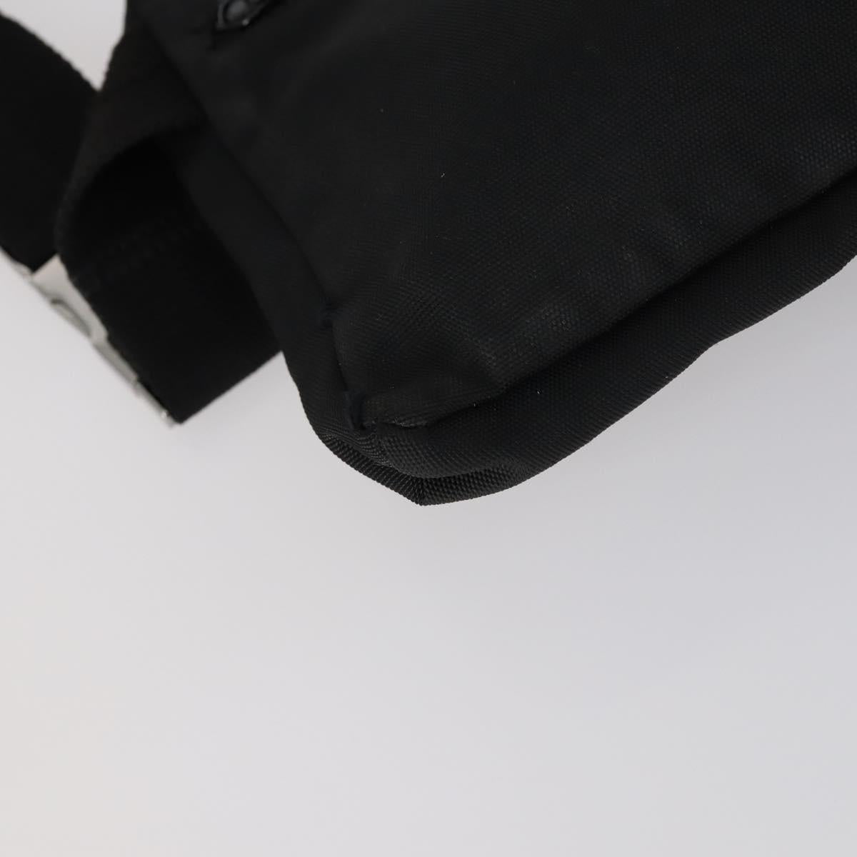 GUCCI Waist bag Nylon Black 28566 Auth BA6449