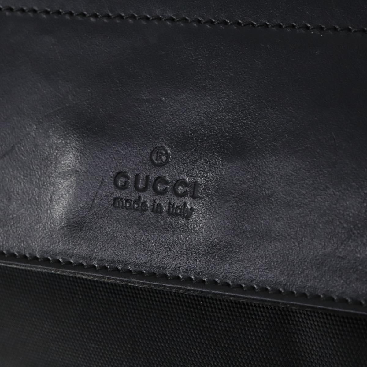 GUCCI Waist bag Nylon Black 28566 Auth BA6449
