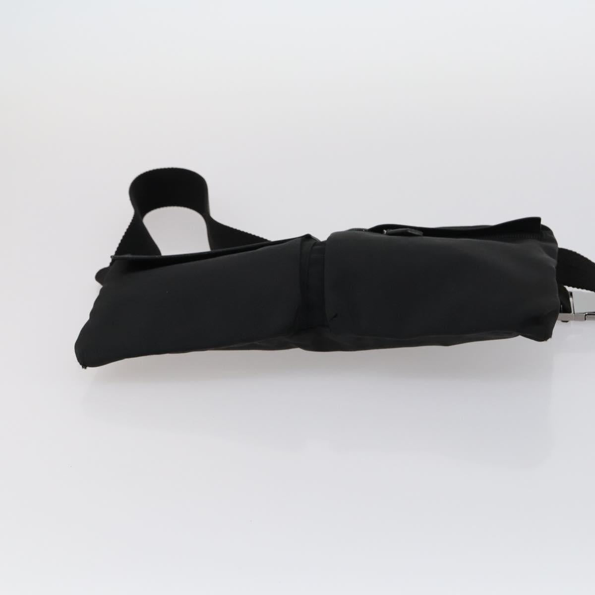 GUCCI Waist bag Nylon Black 28566 Auth BA6449